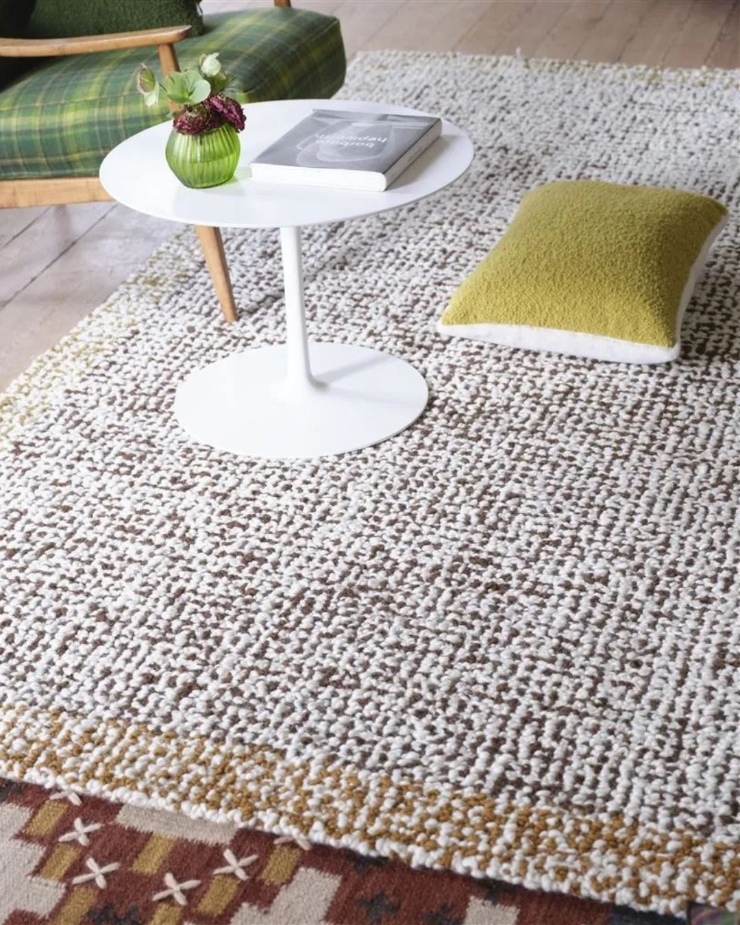 Creek Wool Rug / Natural | Popyuli