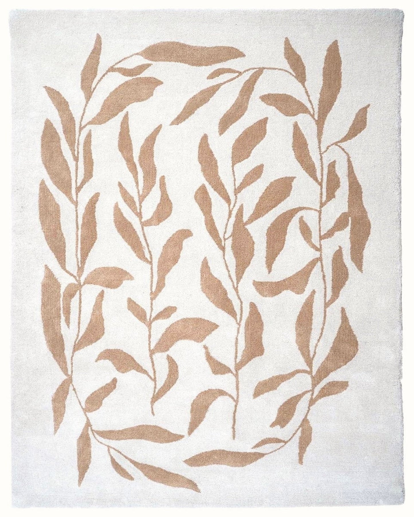 Botanical Wool Rug | Popyuli