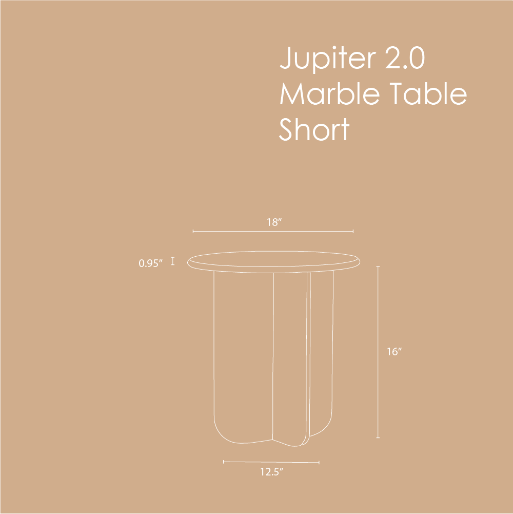Norge Jupiter Marble Table
