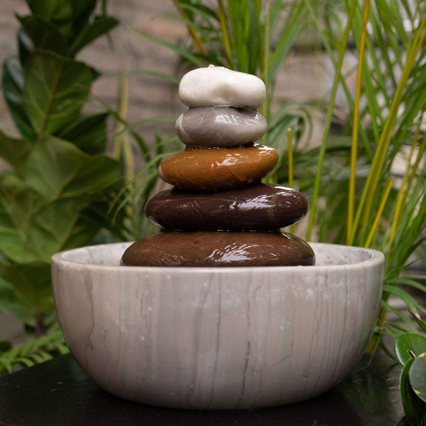 Harmony River Stone & Marble Fountain