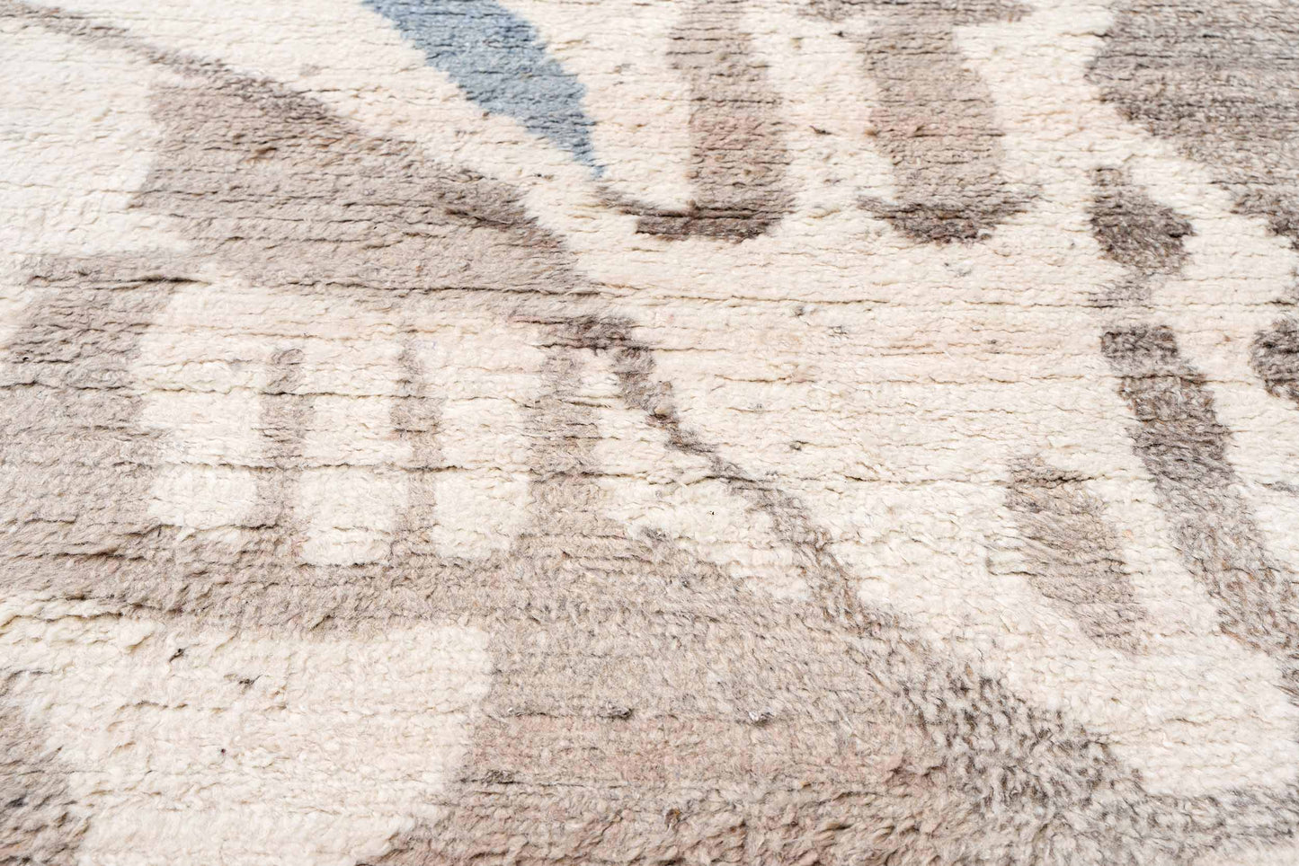 Gusset Hand-Knotted Wool Rug