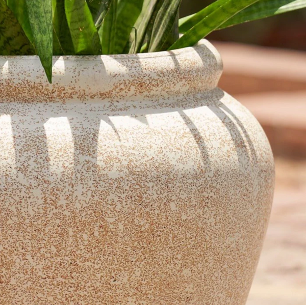 Rustic Tuscan Planter | Beige