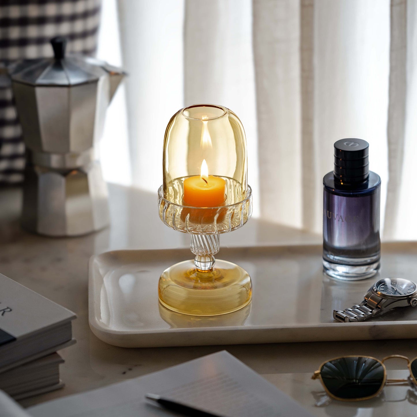 Fairy Lamp Candle Holder | Butter Yellow