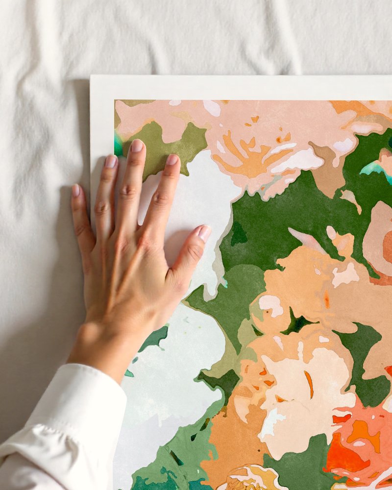 Velvet Floral Watercolor