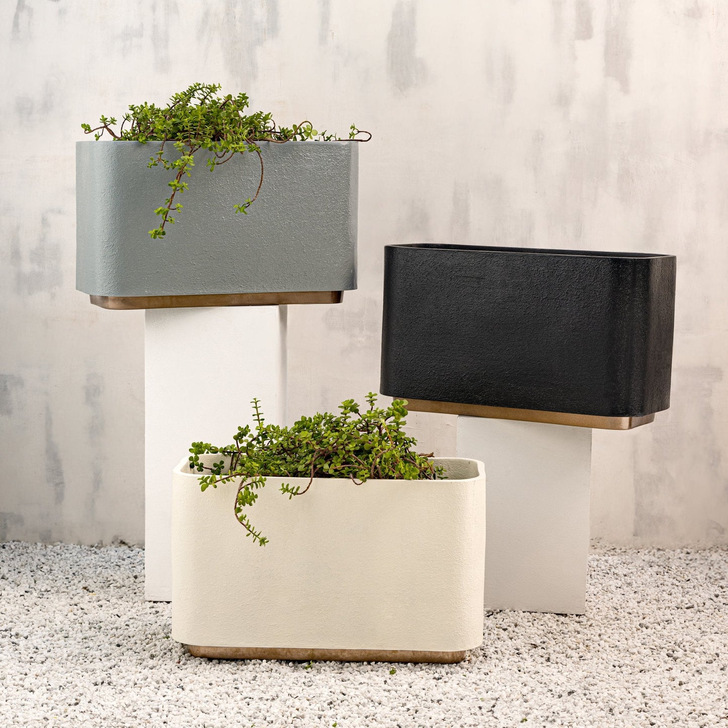 Noah Planter Box - Grey - Ripples Home