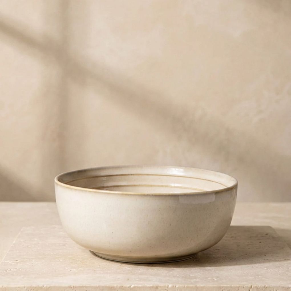 Ecru Porcelain Dinner Set | 13 Pieces