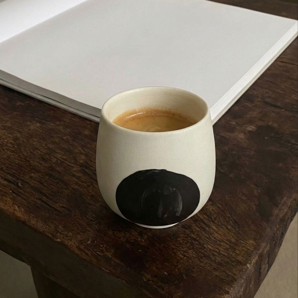 Kanpai Oki Espresso Cup | Hand-Painted Ceramic
