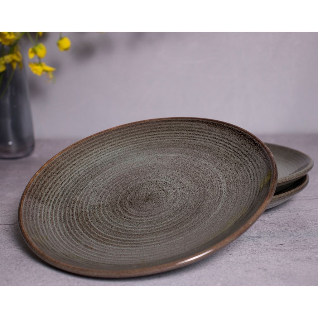 Dove Blue Tapas Plate