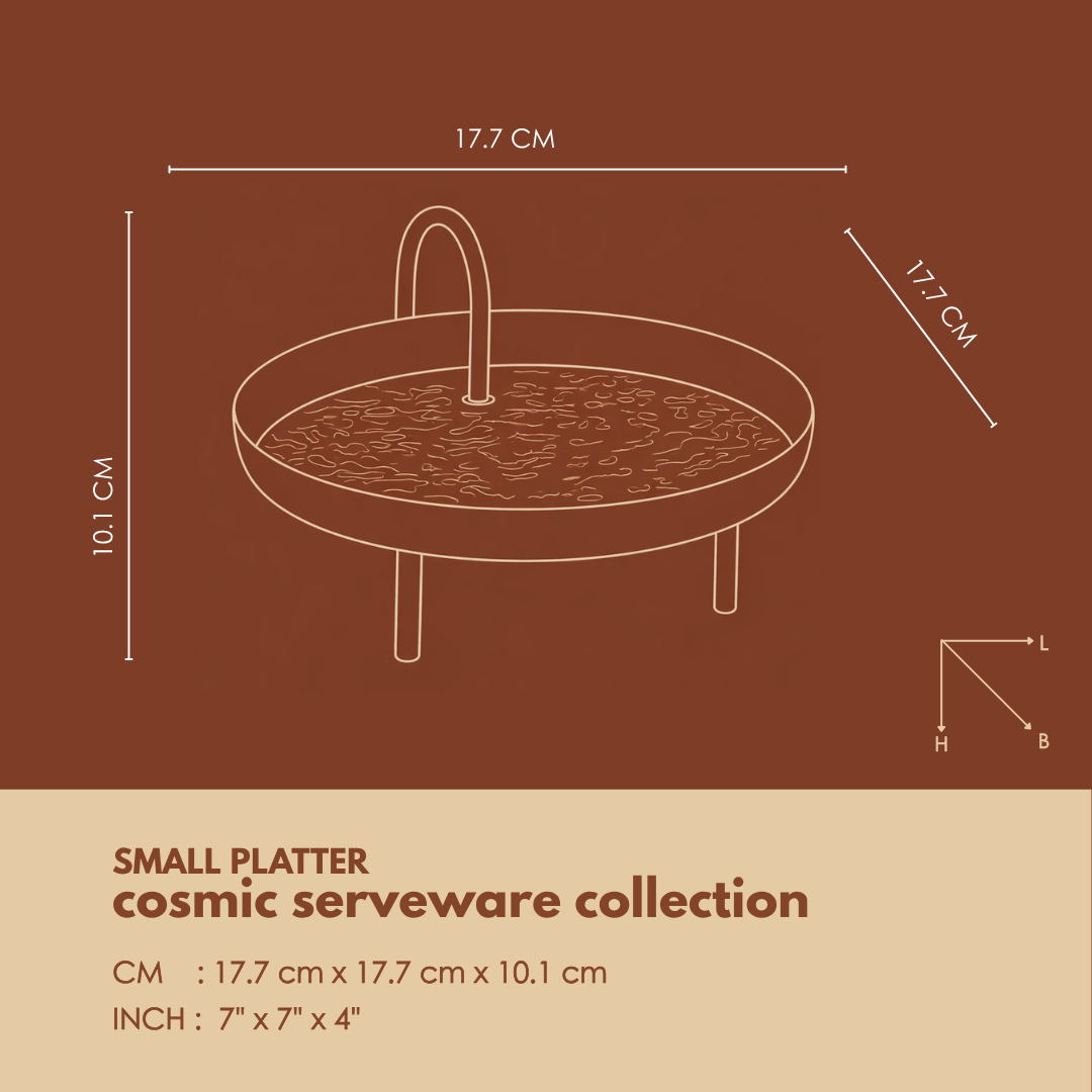 Cosmic Platters | Stainless Steel