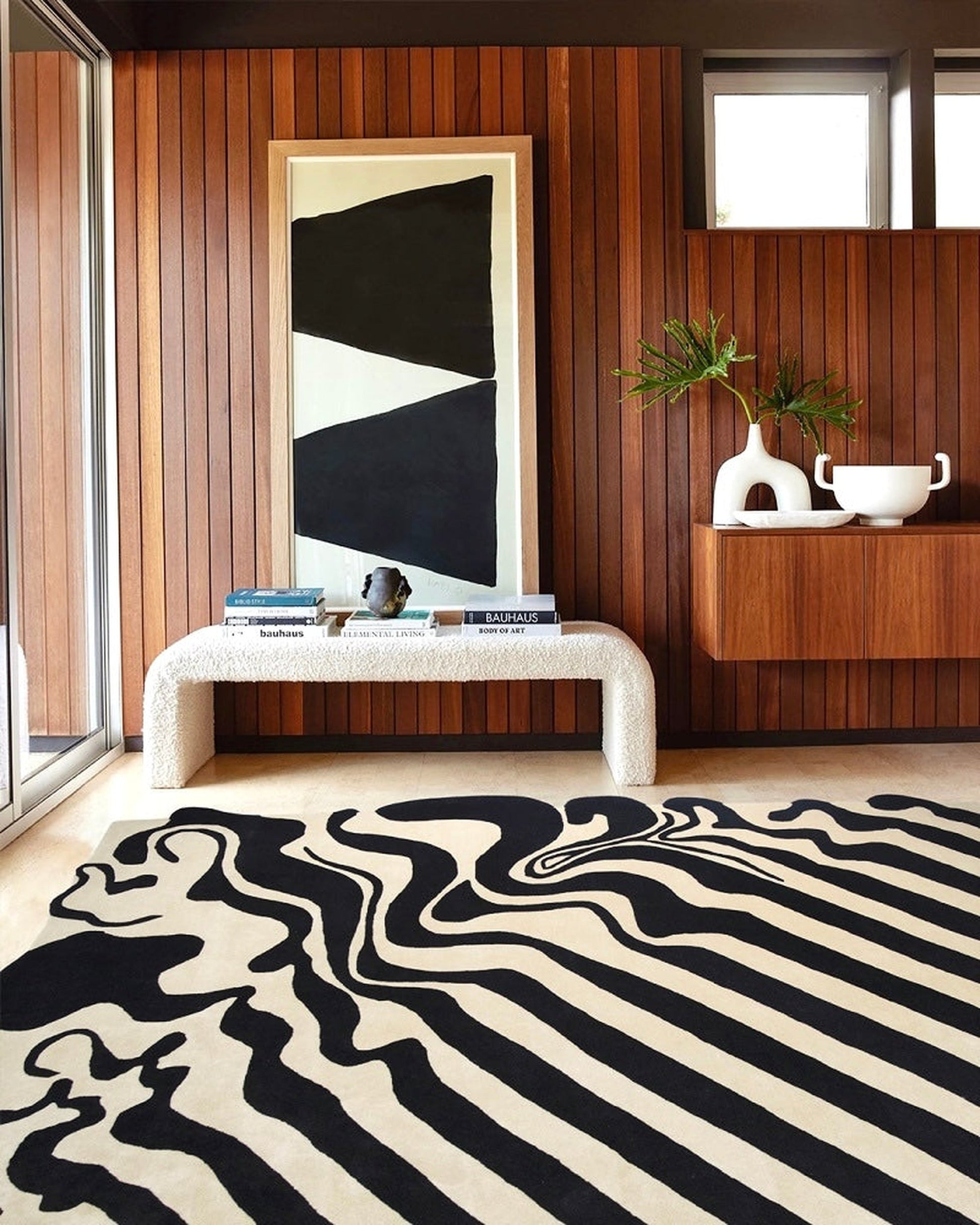 Fluid Wool Rug | Popyuli