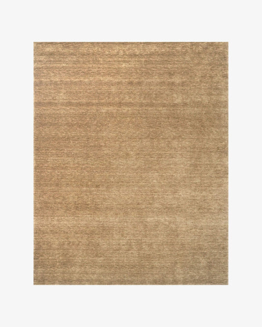 Grain Wool Rug / Tan | Popyuli