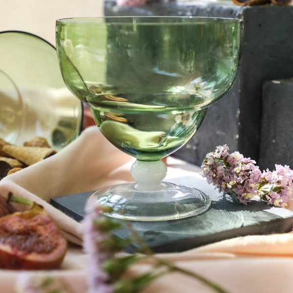 Emerald Goblet Bowl