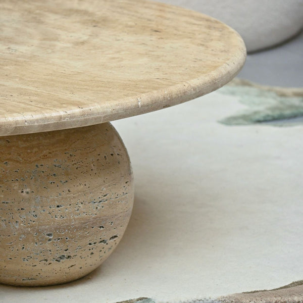 Ceres Coffee Table - Travertine