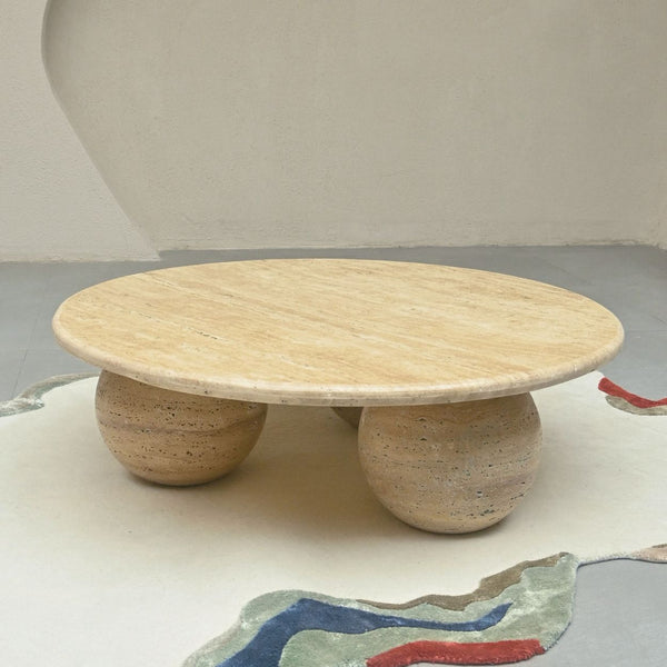 Ceres Coffee Table - Travertine