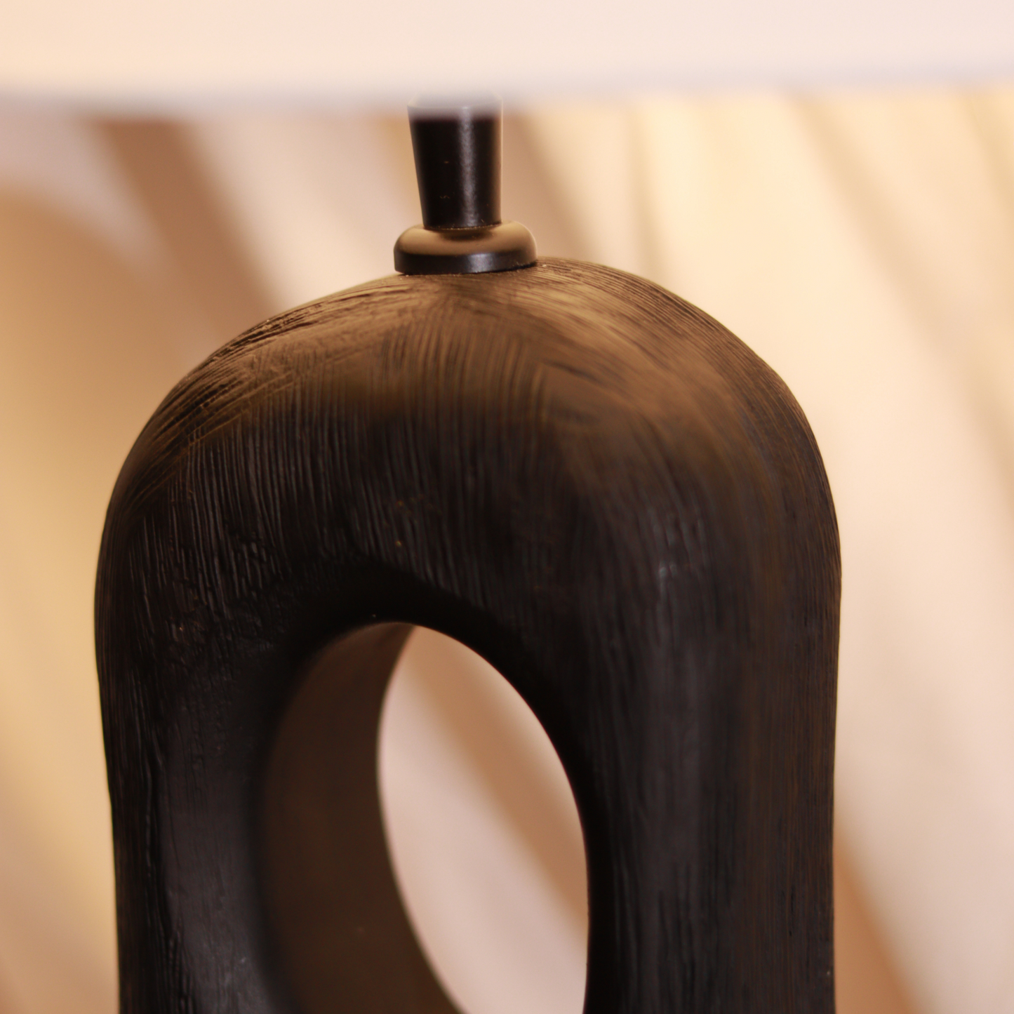 Sculptural Mango Wood Lamp