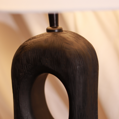 Sculptural Mango Wood Lamp
