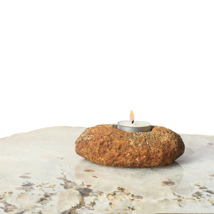 Boulder Tea Light Holder