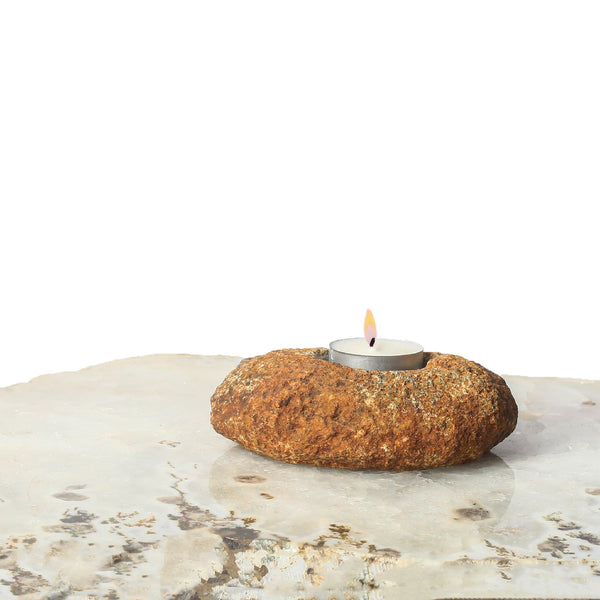 Boulder Tea Light Holder