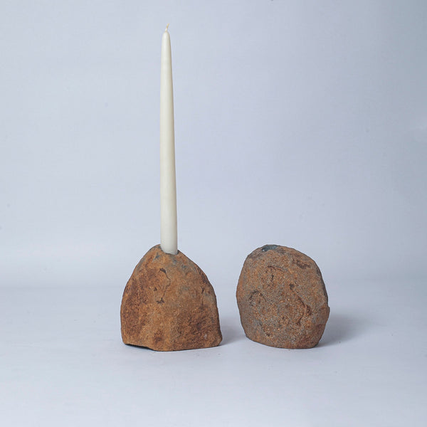 Boulder Candle Holder