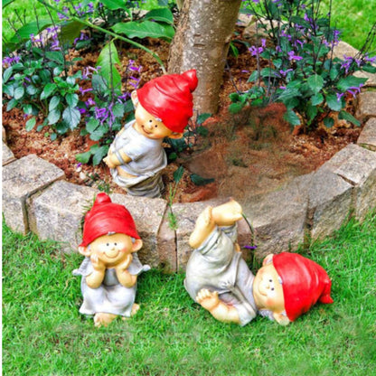 Bundle: Elf Group I Garden Decor