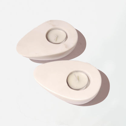 Avocado Marble Tea Light Holder