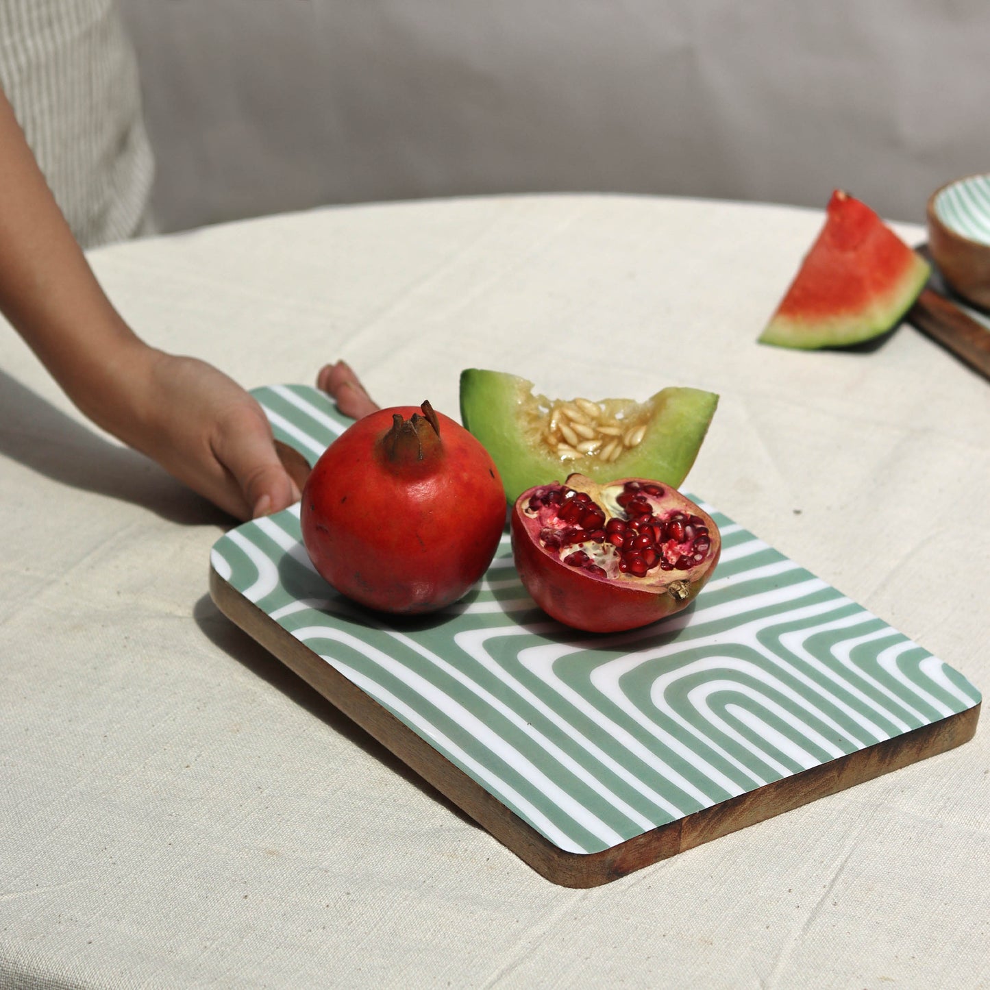 Jade Mango Wood Serving Platter