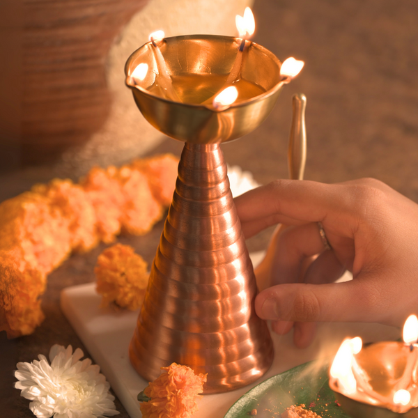 Brass & Copper Diyas