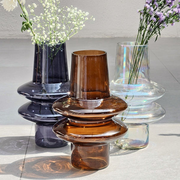 Ripple Glass Vases