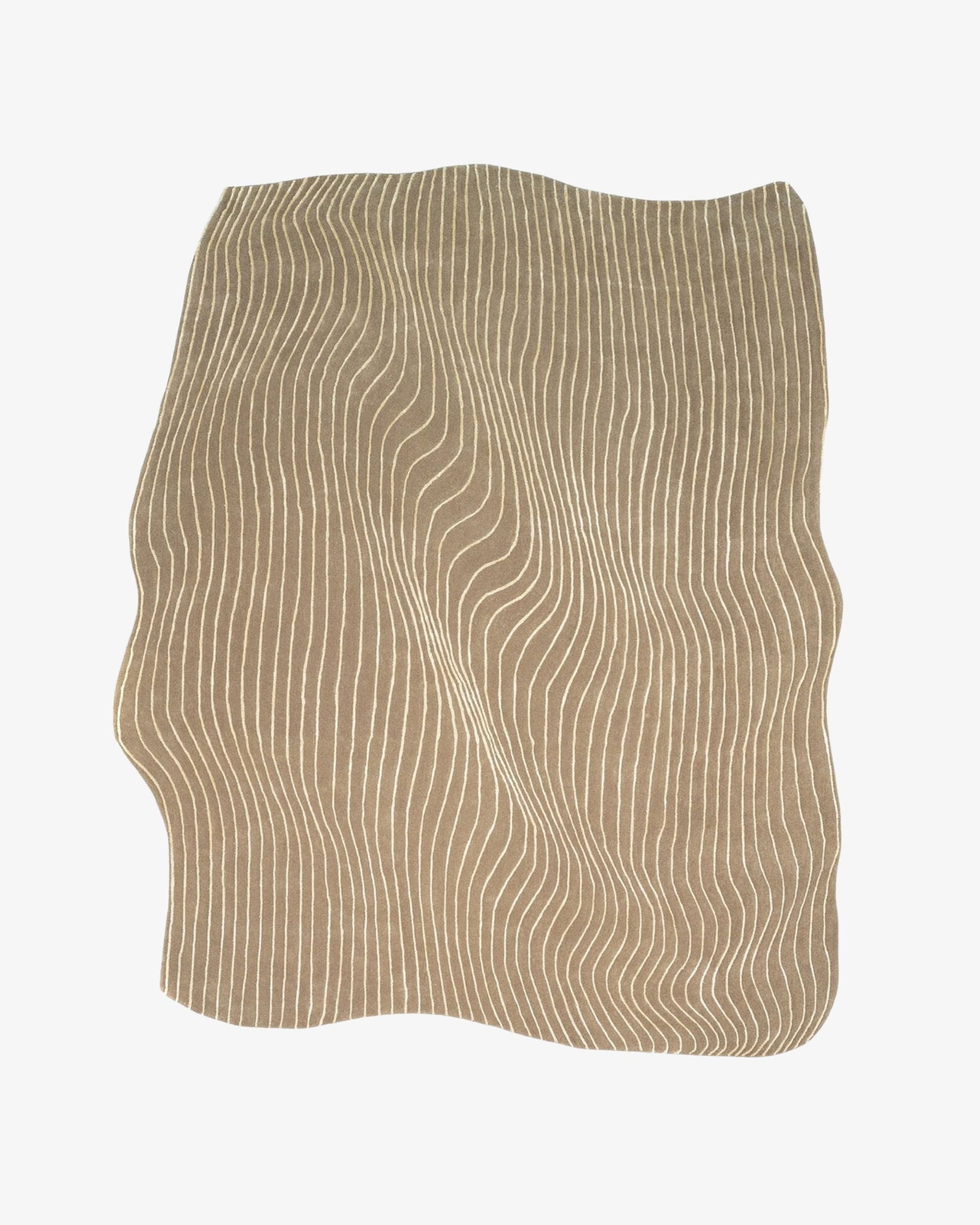 Crinkle Wool & Silk Rug | Popyuli