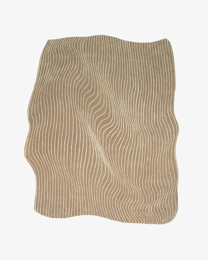 Crinkle Wool & Silk Rug | Popyuli