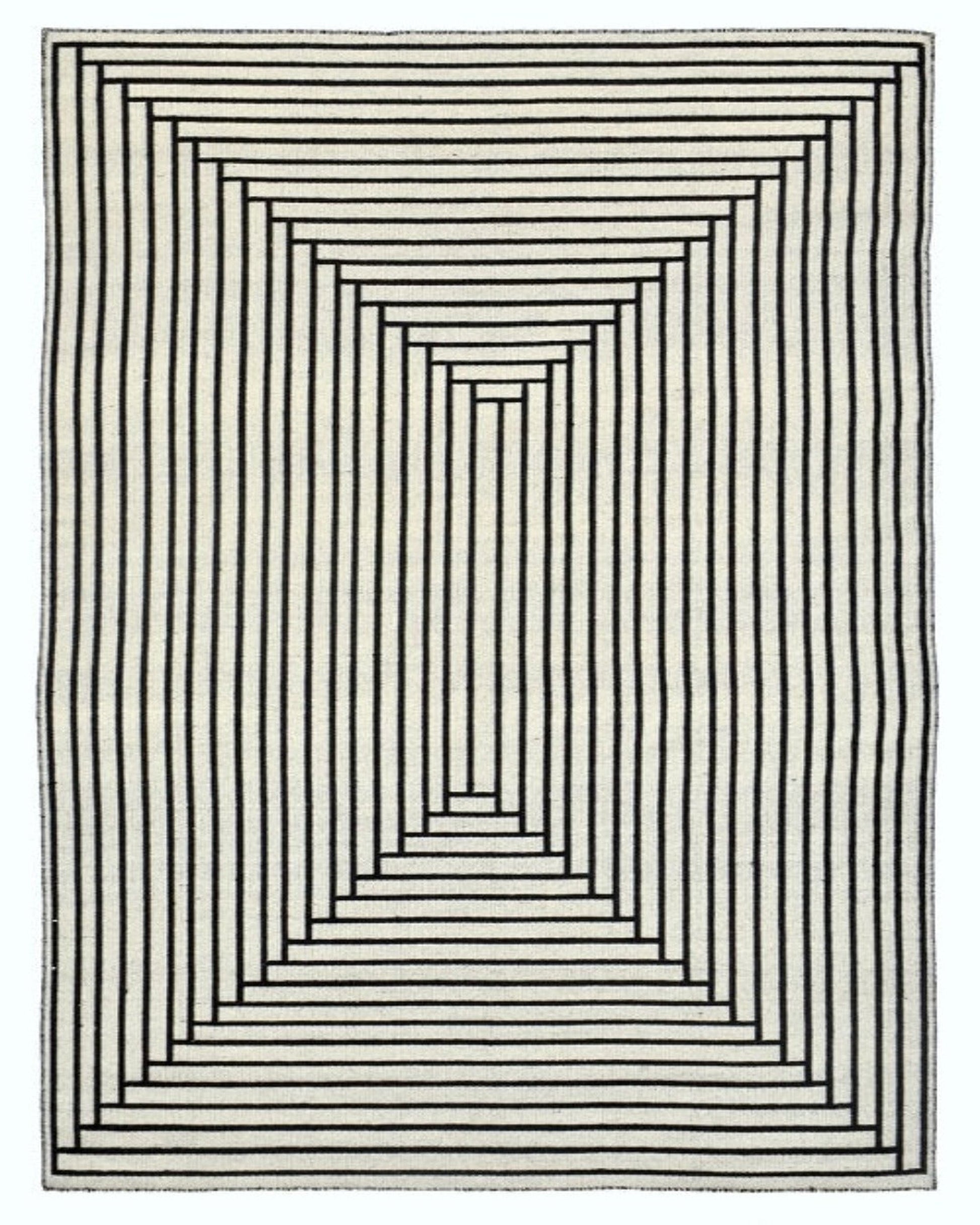 Noir Reversible Rug | Popyuli
