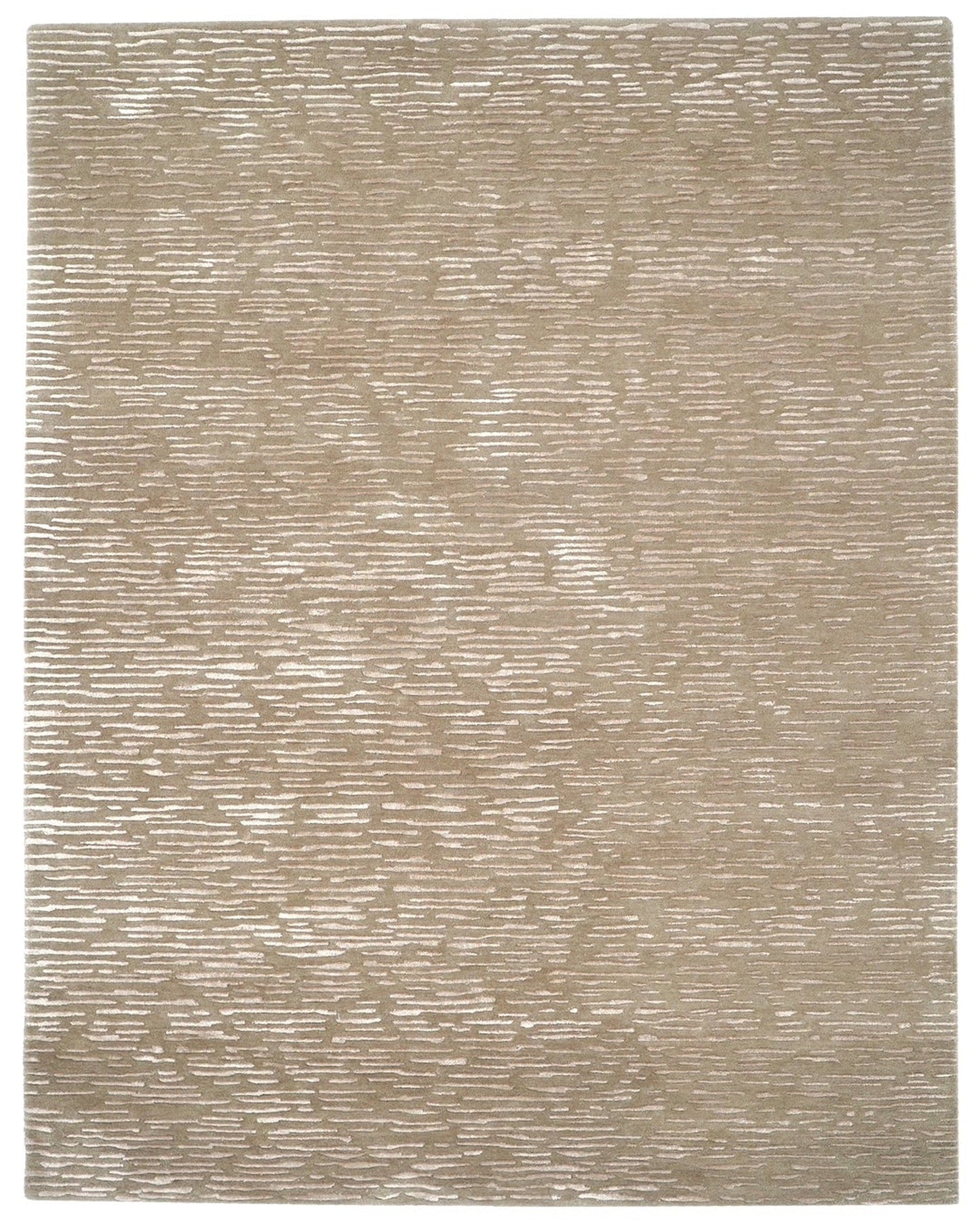 Cabella Wool & Silk Rug / Latte | Popyuli