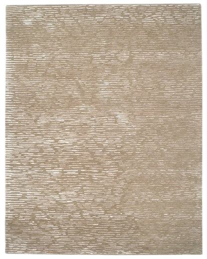 Cabella Wool & Silk Rug / Latte | Popyuli
