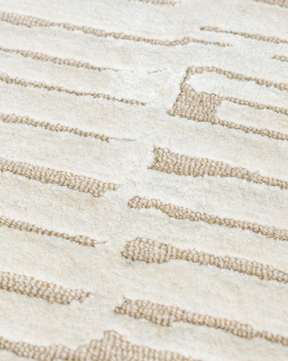 Dune Wool & Silk Rug | Popyuli