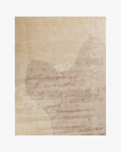 Nasai Silk Rug / Pastel Clay | Popyuli