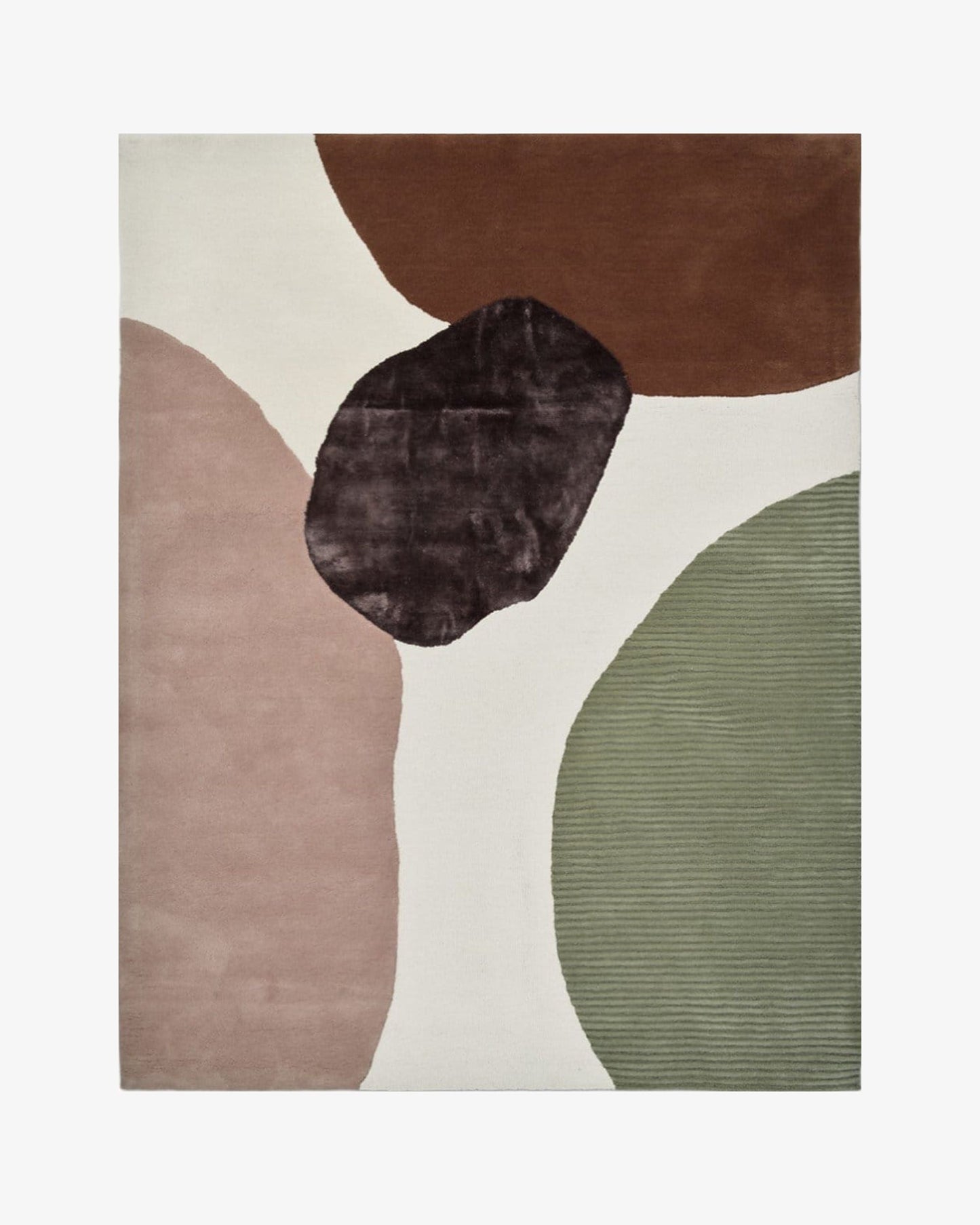 Profound Wool & Silk Rug / Ivory Sage | Popyuli