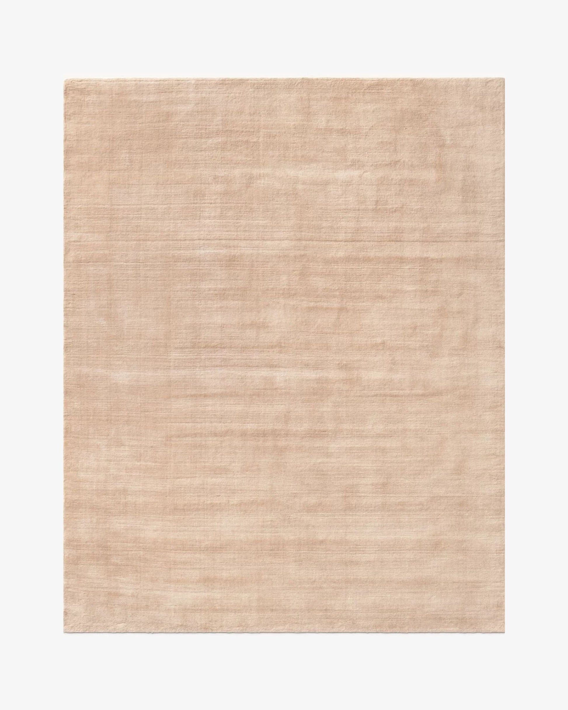 Plush Wool Rug / Wheat | Popyuli