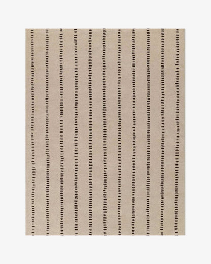 Greige Wool Rug | Popyuli