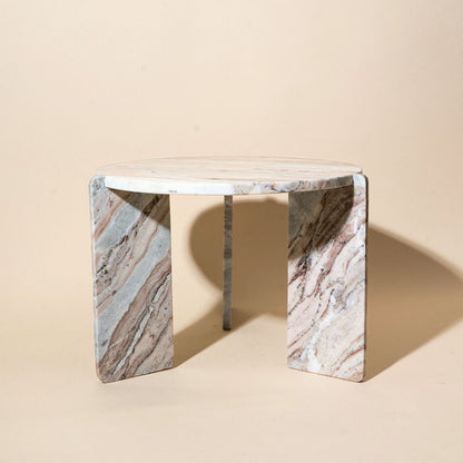 Helios Marble Coffee Table | White Marble