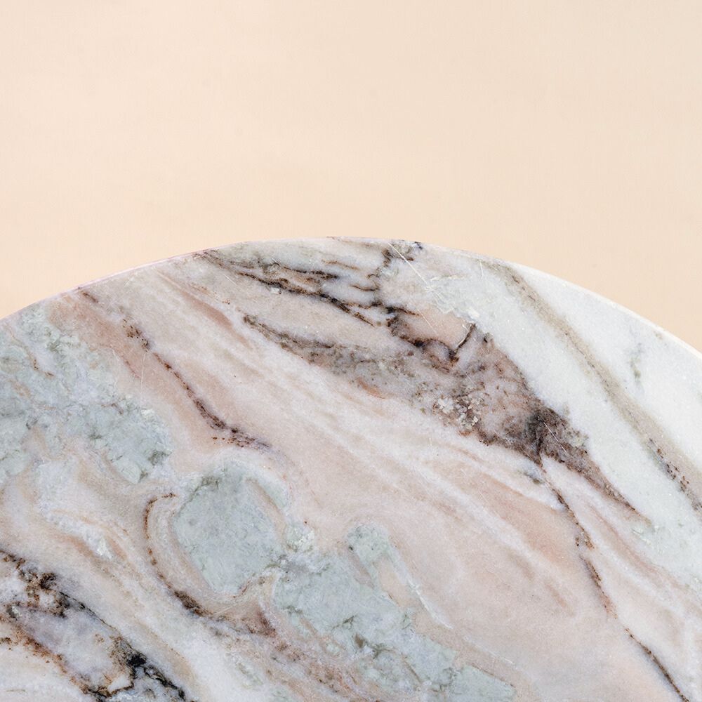 Helios Marble Coffee Table | White Marble
