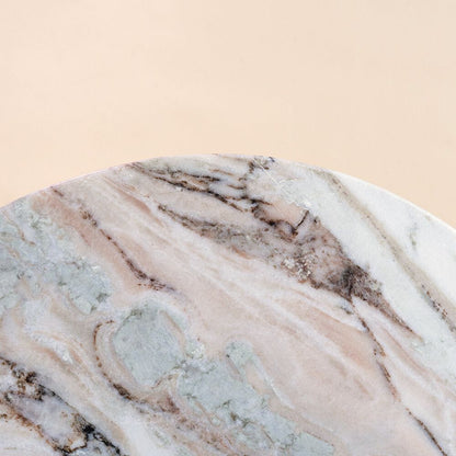 Helios Marble Coffee Table | White Marble