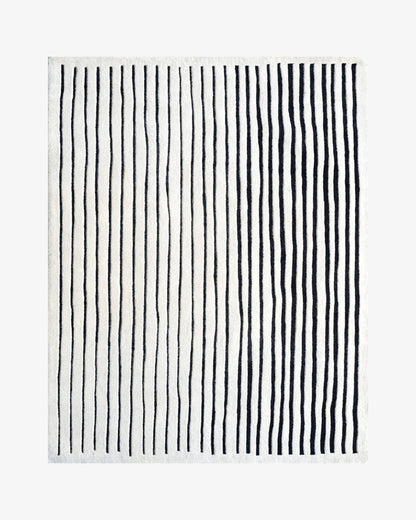 Oblique Wool Rug | Popyuli