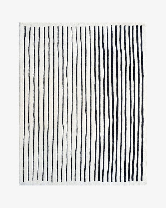 Oblique Wool Rug | Popyuli