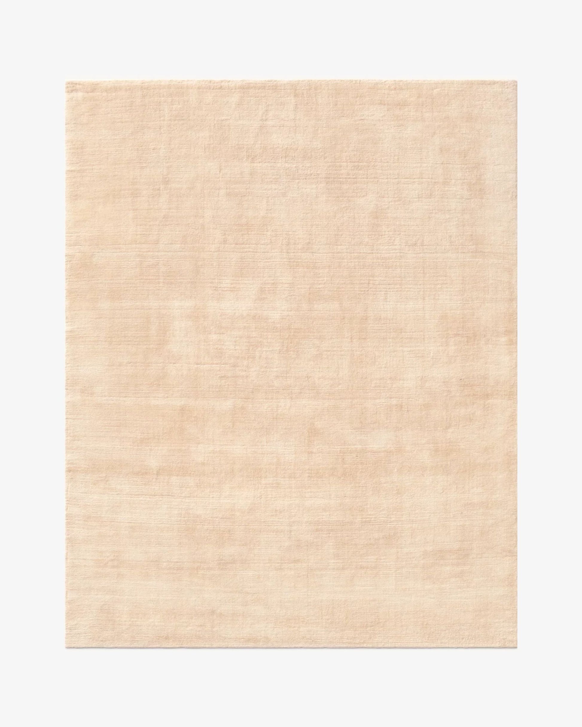 Plush Wool Rug / Sand | Popyuli