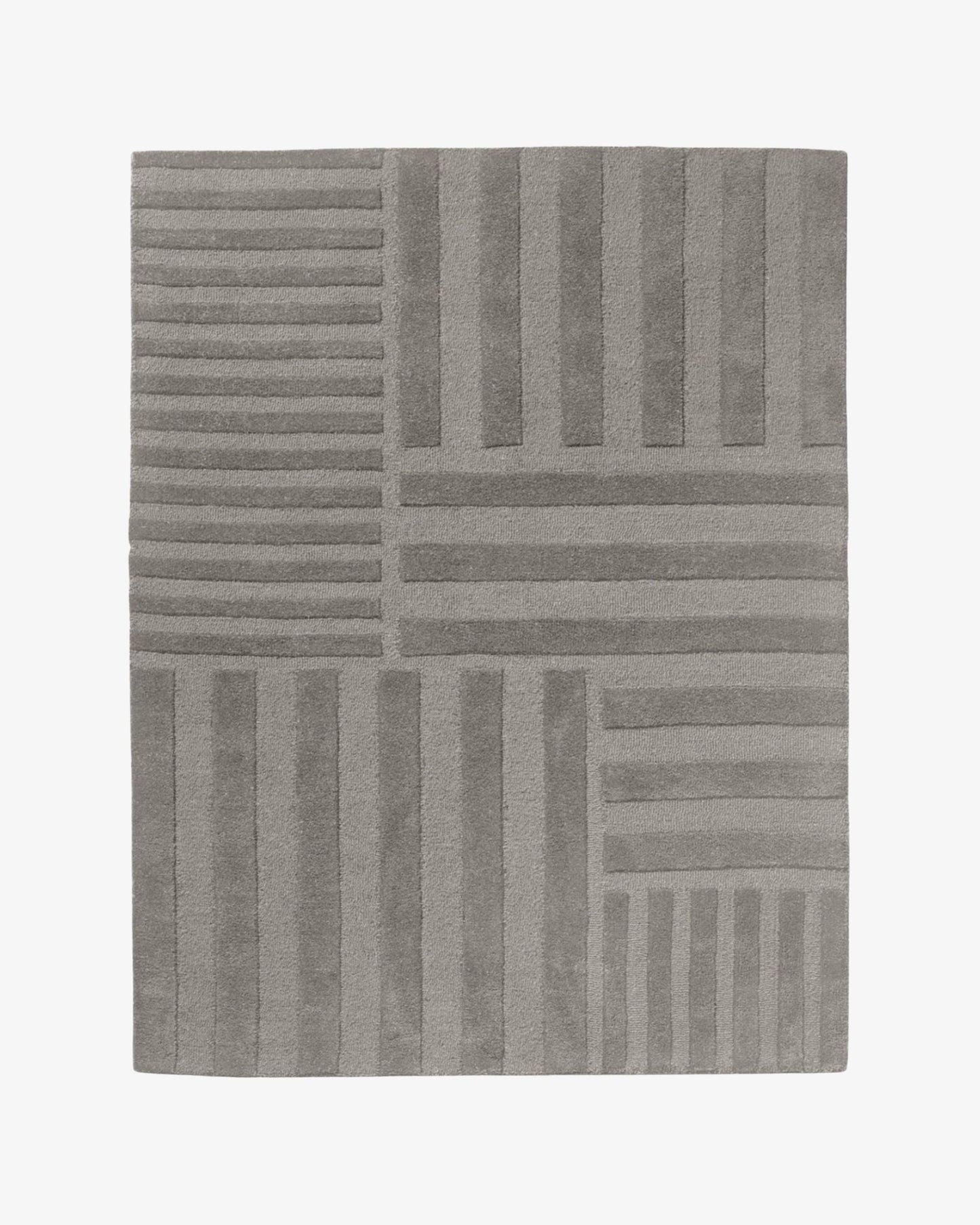 Ash Wool Rug | Popyuli
