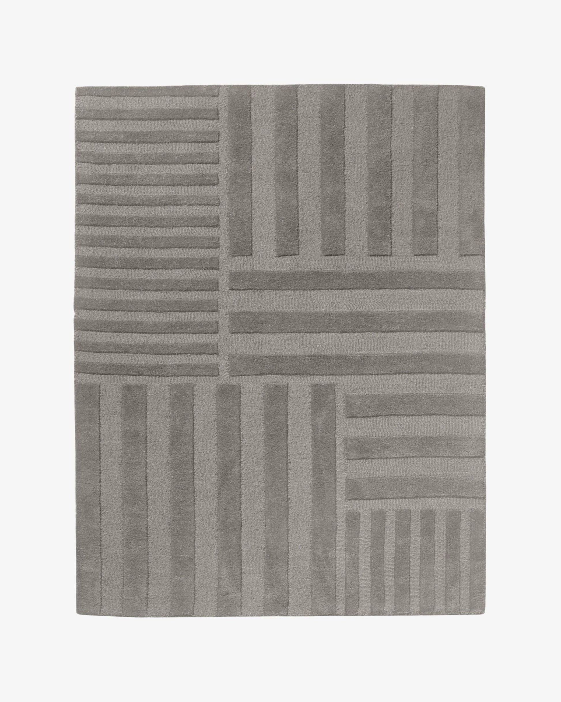 Ash Wool Rug | Popyuli