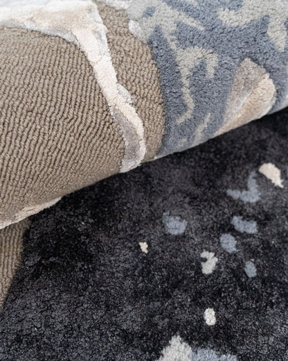 Nebula Wool & Silk Rug | Popyuli