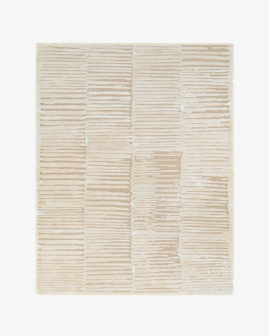 Dune Wool & Silk Rug | Popyuli