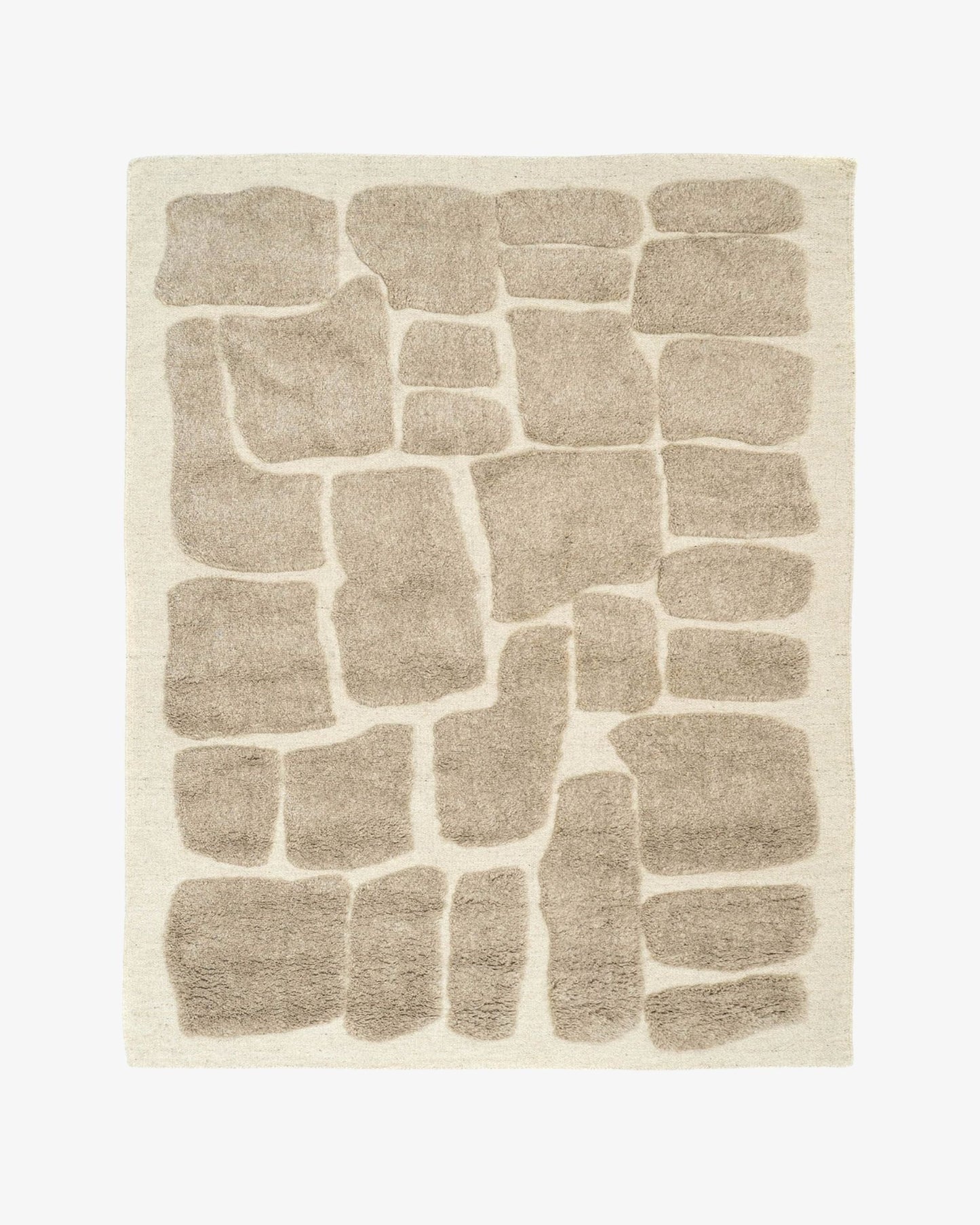 Mould Cast Wool Rug | Popyuli