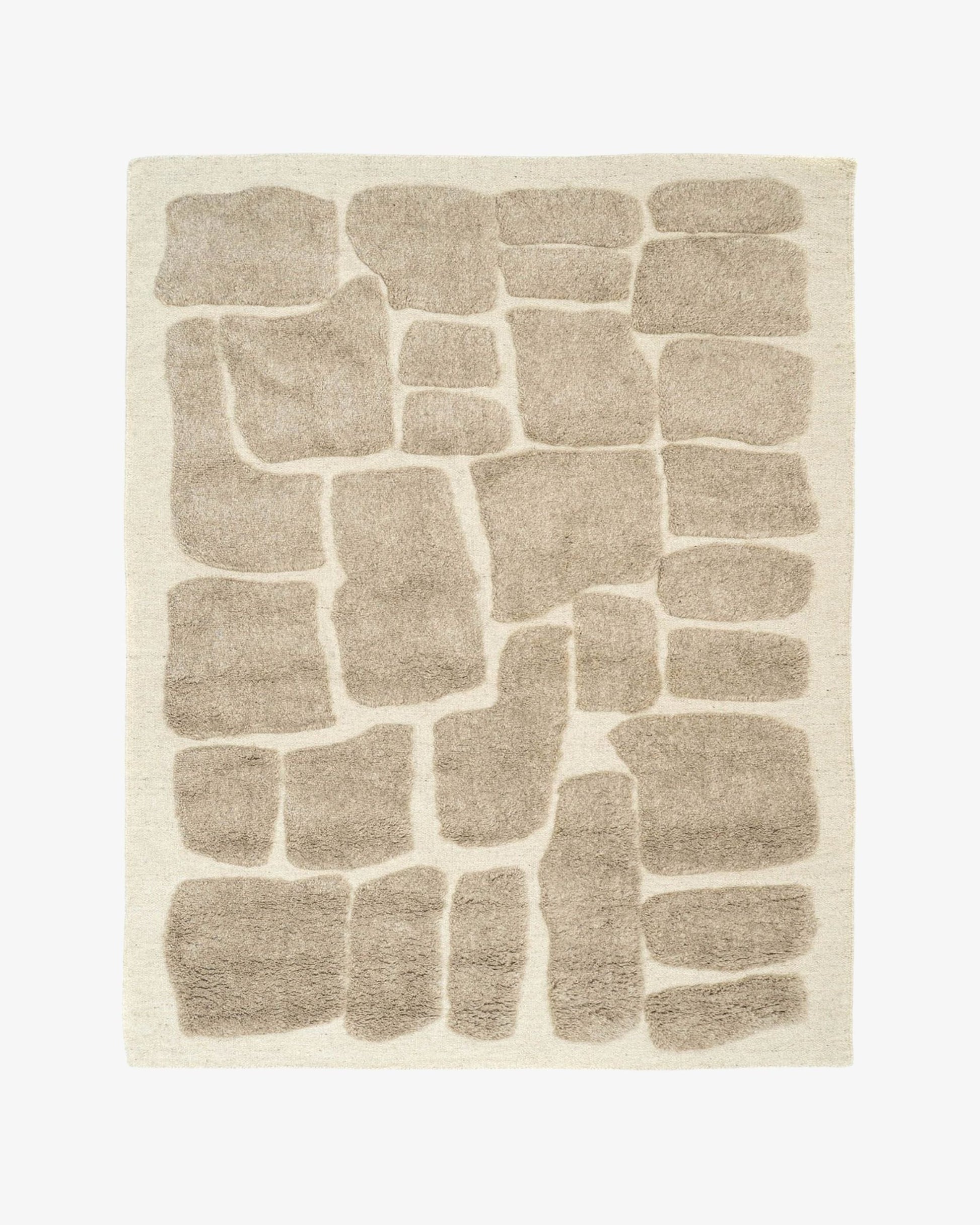 Mould Cast Wool Rug | Popyuli